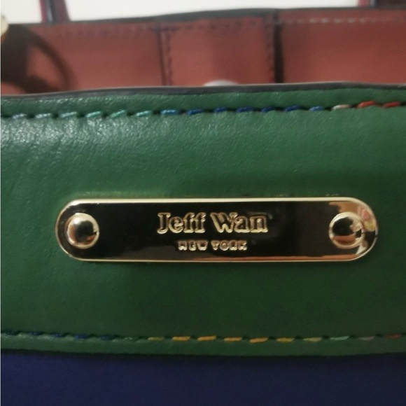 💥PRICE DROP💥JEFF WAN HAMPTONS Tote ‼️🌈‼️💯🎨🍭🌈 - Picture 7 of 11